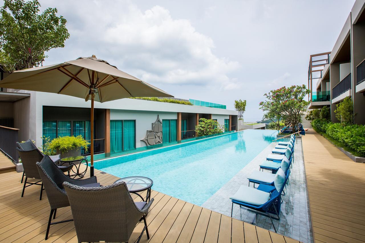 Fusion Suites Phuket Patong Ngoại thất bức ảnh The swimming pool at the hotel